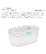NuvoMed UV Sterilizer Box, Eliminates Up To 99% Of Germs &amp; Bacteria NEW ... - $368.44 MXN