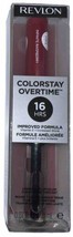 Revlon Colorstay Overtime 16Hrs Longwear Lip Color #005 Infinite Raspberry (New) - £9.11 GBP