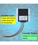 48V 36V to 12V 10A Voltage Regulator Reducer Transformer for Golf Truck ... - $476.64 MXN