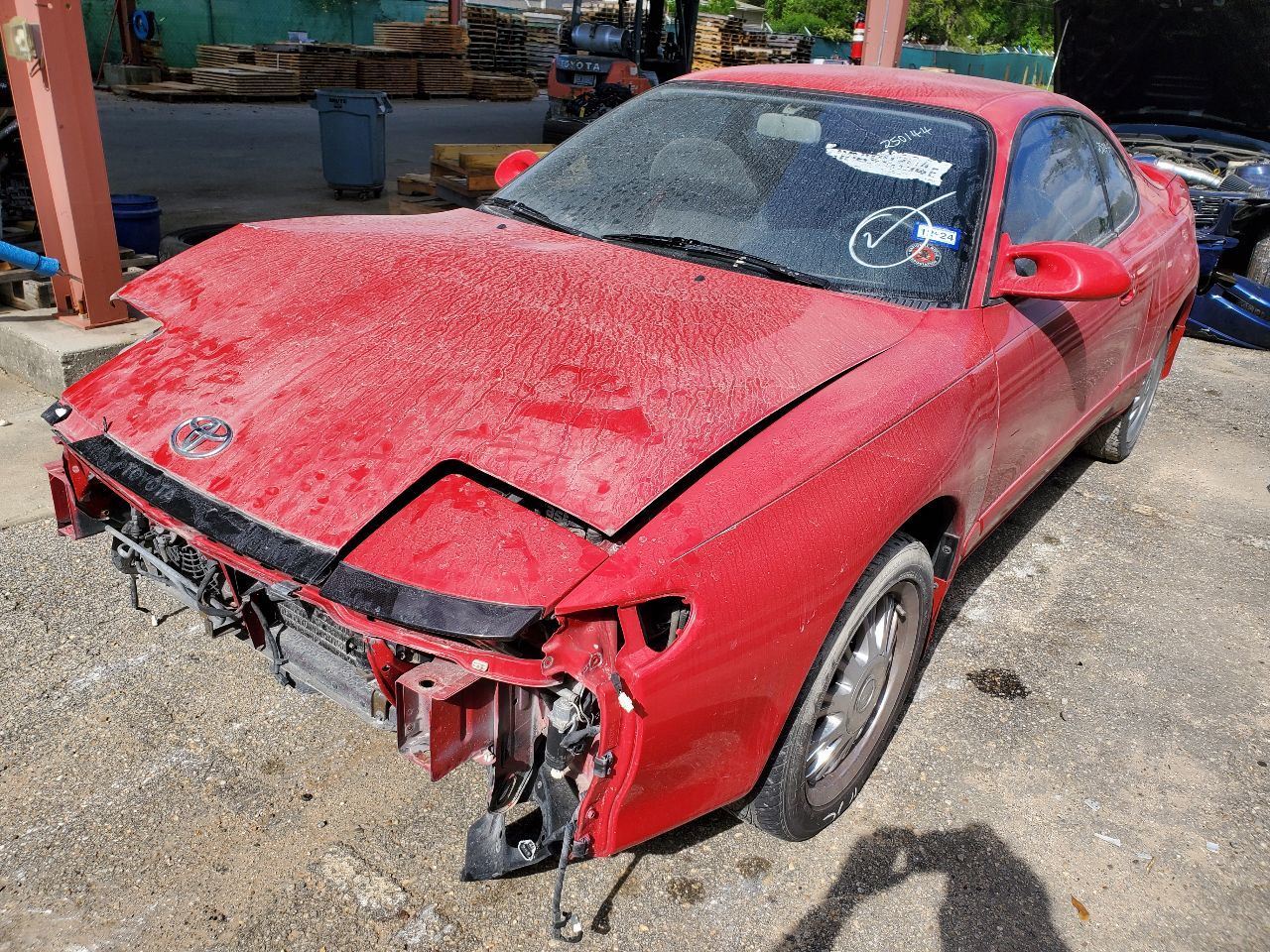 1990 1991 1992 1993 Toyota Celica GTS OEM Driver Left Front Door Glass Item image 9