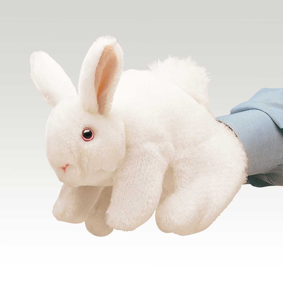White Bunny Rabbit Puppet - Folkmanis (2048) - $15.29