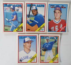 1988 Topps Traded Toronto Blue Jays Team Set of 5 Baseball Cards - £1.56 GBP