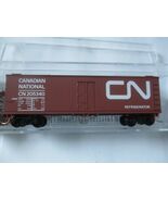Micro-Trains # 04700160 Canadian National 40&#39; Double-Sheathed Wood Reefe... - $23.37