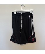 Adidas Shorts Miami Heat Basketball Adult Medium Black Red White NBA Mens - $20.62 CAD