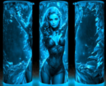 Glow in the Dark Poison Ivy in Sexy Lingerie Comic Book Cup Mug Tumbler ... - $22.72