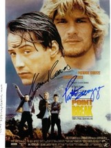 POINT BREAK SIGNED AUTOGRAPH 8X10 RP PHOTO PATRICK SWAYZE AND KEANU REEVES+ - £15.72 GBP