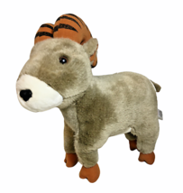 Plush RAM Grey Gray Stuffed Animal Toy Sugar Loaf Sugarloaf Creations ACMI 12&quot; - £31.17 GBP