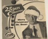 Merry Christmas Mr Bean Tv Guide Print Ad TPA12 - $5.93