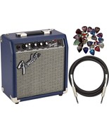 Fender Frontman 10G Electric Guitar Amplifier - Midnight Blue Bundle wit... - £121.95 GBP
