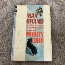 Mighty Lobo Action Survival Paperback Book by Max Brand Pocket Book 1964 - £9.54 GBP