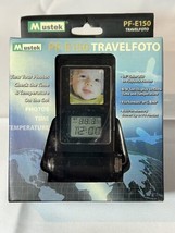 Mustek Digital Clock Pictures Travelphoto Frame Holds 70 Pictures Model ... - £25.71 GBP