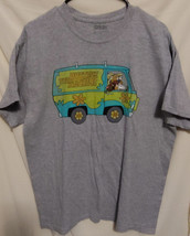 Scooby Doo The Mystery Machine T-Shirt Mens Large Short Sleeve Heathered... - $13.55