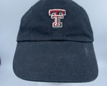 NIKE Texas Tech Hat Red Raiders Black Adjustable Dad Embroidered TTU - £11.77 GBP