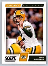 2017 Score #17 Aaron Rodgers Signal Callers - £1.17 GBP