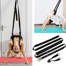 Yoga Stretching Straps Back Bend Assist Trainer Adjustable Leg Stretcher - £10.47 GBP