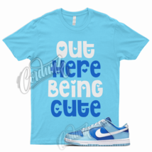 CUTE T Shirt for N Dunk Low Argon Blue Flash Marina Dutch UNC University... - $23.08+