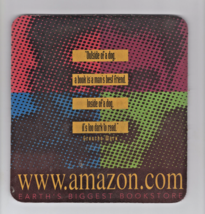 Vintage amazon  No Slip Mouse Pad   Groucho Marx quote   1990&#39;s - £10.25 GBP