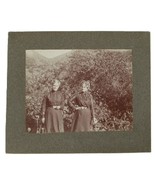Two Women in Black Mourning Dresses Antique Cabinet Card Photo Victorian - $16.81