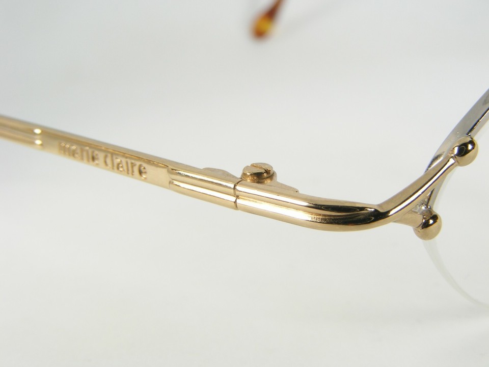 Marie Claire MC1100 20 GOLD /SILVER EYEGLASSES GLASSES FRAME 48-18-140mm France Item image 7