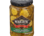  3 Mt. Olive Majestic Picklery Bread &amp; Butter Pickle Chips Maple Bourbon... - £18.13 GBP