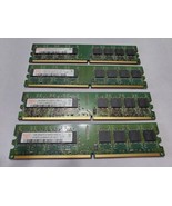 Lot of 4 - Hynix HYMP512U64BP8-S5 1GB PC2-6400U DDR-400 Server Memory Mo... - £13.15 GBP