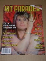 Ozzy Osbourne Hit Parader Magazine Cover Photo Vintage 1985 - €17,04 EUR