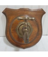 Vtg Brass 1/2” THE CLEVELAND FAUCET CO Water Spout Rustic Antique Decor ... - £37.52 GBP