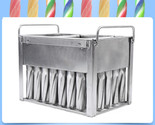 40Pcs Stainless Steel Molds Ice Lolly Popsicle Ice Cream Stick Holder In... - £127.47 GBP