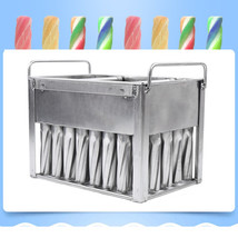 40Pcs Stainless Steel Molds Ice Lolly Popsicle Ice Cream Stick Holder Industrial - £128.66 GBP