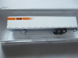 Trainworx # 45385-09 Yellow 53&#39; Trailer  # 311355 N-Scale - $520.01 MXN