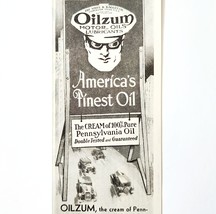 1930 Oilzum Motor Oil Advertisement Pure Pennsylvania Oil Vintage DWJJ19 - $19.99