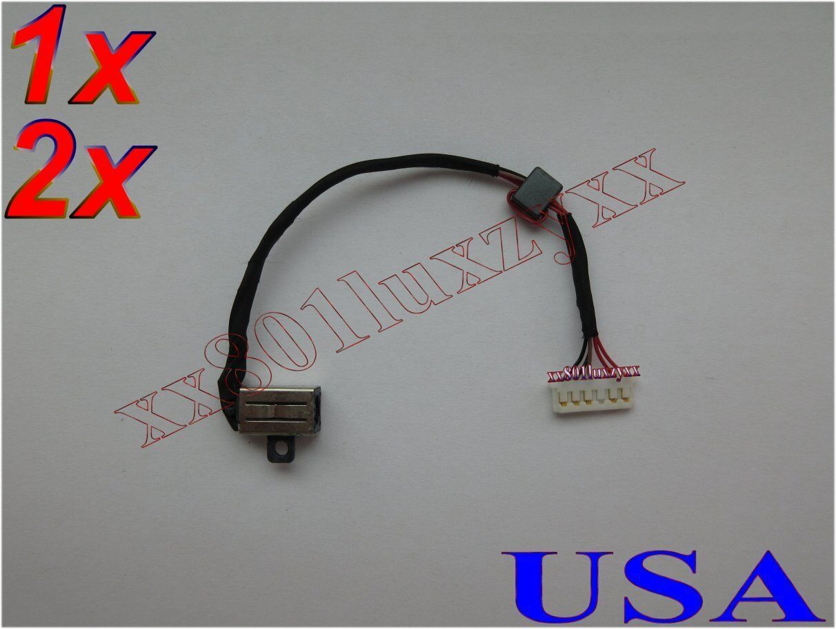DC Power Jack Connector Cable Harness For Dell Inspiron 15-i3552 15-i3558 - $5.18+
