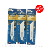Century 07424 4&quot; 24T Contractor Bi-Metal Saw Blades Pack of 3 - £13.28 GBP