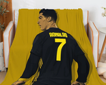 Sofa Blankets for Winter Cristiano Ronaldo Microfiber Bedding Custom War... - £38.79 GBP