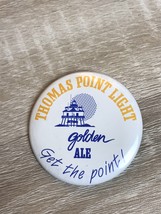 Thomas Point Light Golden Ale Beer Pin Pinback Button Rare - £4.01 GBP