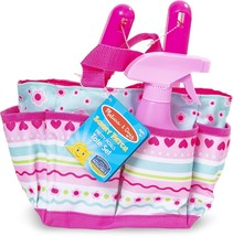 Melissa &amp; Doug Sunny Patch Pretty Petals Pink Tote Set For Kids 3+ NWT  - £19.83 GBP