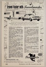 1969 Print Ad Travelmaster Travel Trailers Pulled by Car Elkhart,Indiana - $10.08