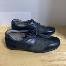 Naturalizer N5 Comfort Women Black /Blue Leather Fashion Sneaker Shoe Si... - $425.03 MXN
