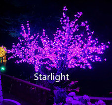 7.3ft RGB Color Changing 21 Functions 1,248pcs LEDs Cherry Blossom Tree ... - $889.22