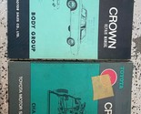 Toyota Corona Riparazione Manuale Telaio &amp; Corpo Servizio Set Originale OEM - $139.94