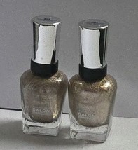  2 Sally Hansen Complete Salon Manicure Nail Polish- 381 Glity Party  - $10.11