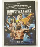 WWE - THE GREATEST SUPERSTARS OF WRESTLE MANIA (2 DISC SET) (NEW) - $25.00