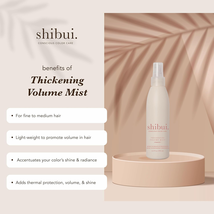 SHIBUI Thickening Volumizing Mist, Adds Volume, Bounce & Shine, Color-Safe image 2