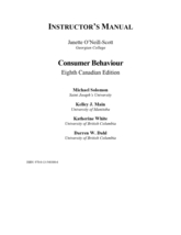 Solution Manual for Consumer Behaviour Buying, Having, and Being, Canadi... - $25.13 CAD