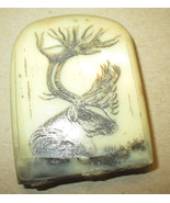 Caribou Laser engraved beautiful lazer engraved with Caribou / Moose Key... - $52.11 CAD