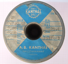 Kanthal DSD 0.7x0.07mm Ribbon ~30 AWG, 29.4Ω/m 9Ω/ft, Flat Resistance Wi... - £2.19 GBP