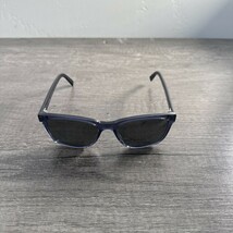 Warby Parker Sunglasses Barkley M 754 Clear Blue 53-18-142 FRAMES ONLY - $473.26 MXN