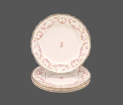 Five Alfred Meakin Harmony Rose luncheon plates made in England. - £103.11 GBP