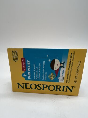 Neosporin First Aid Antibiotic + Pain ReliefCream For Kids .5oz724 - $3.99