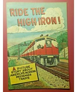 1957 Ride The High Iron comic book Association of American Railroads Lot 4 - £5.46 GBP
